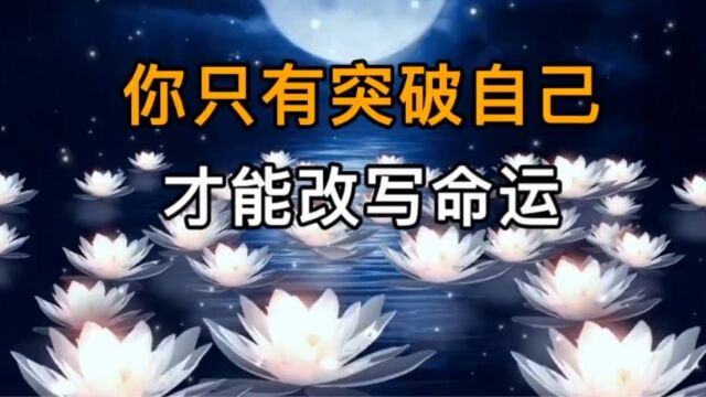 易经的智慧:你只有突破自己,才能改写命运,否则一辈子就定了