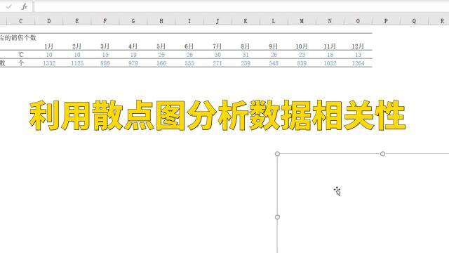 利用散点图分析数据相关性