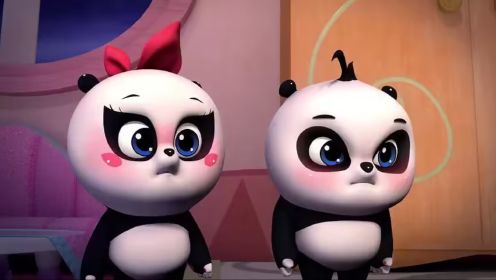 爸爸去哪儿第二季动画版49：熊猫三胞胎赶走了红胡子，终于回到自己家里能睡个好觉