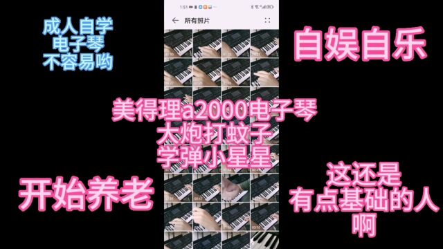 美得理a2000电子琴大炮打蚊子成人学弹小星星