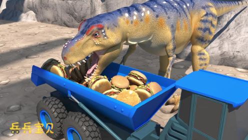 恐龙谷2、少儿工程车汽车玩具动画片、3-6岁幼儿启蒙益智早教动画