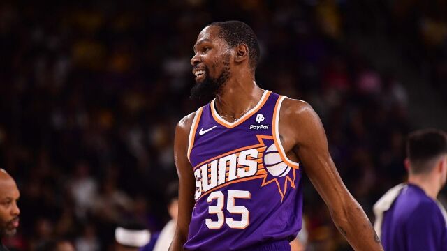 杜兰特太阳生涯首砍40+&面对活塞连4场40+ 布克仅出战两场比尔全缺席