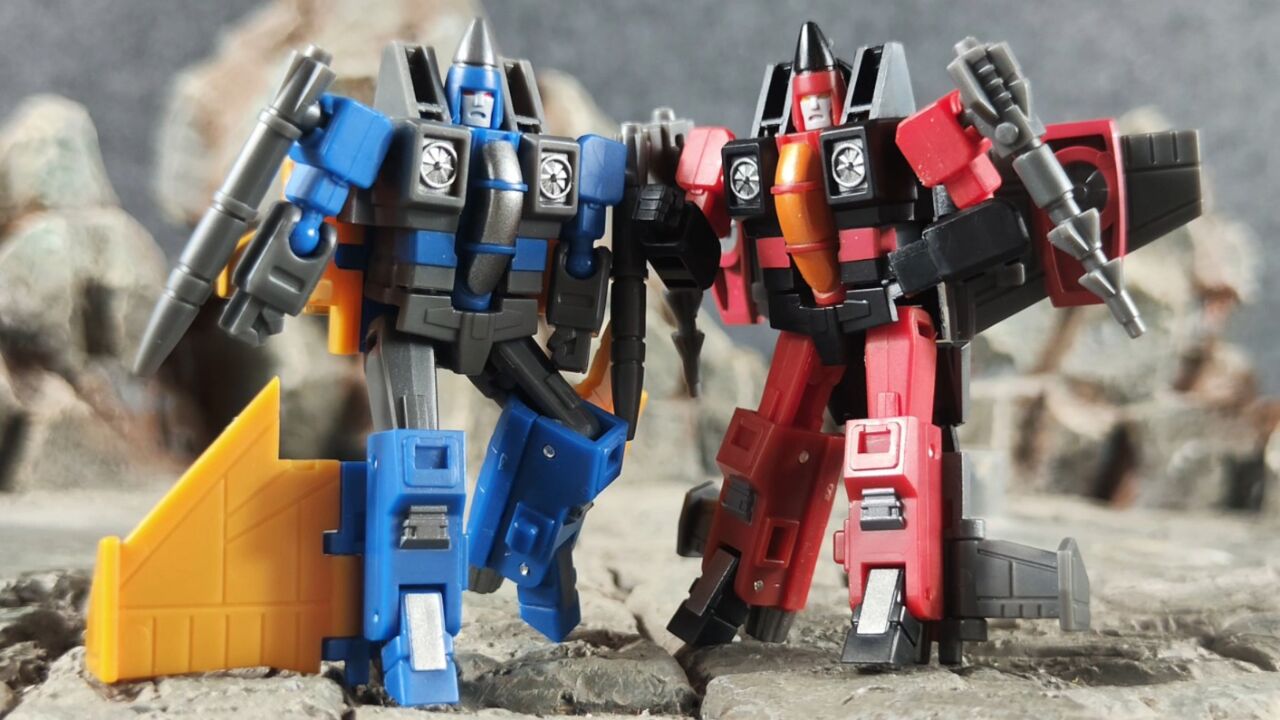 三尖头集结!吴医生 极小变形金刚 g1冲锋/挽歌 套装