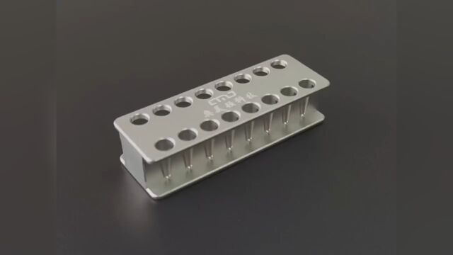 生物实验室磁珠分离架0.1/0.2mlpcr八连排管用强力吸附16孔