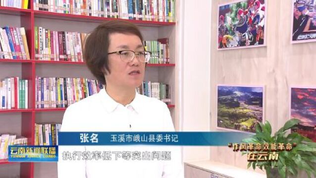 深入推进作风革命效能革命 峨山县经济社会发展见成效