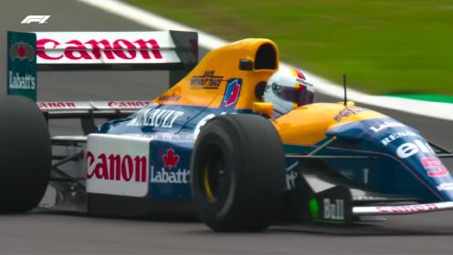 Sebastian Vettel Drives Nigel Mansell's Iconic Williams  2022 British Grand Prix