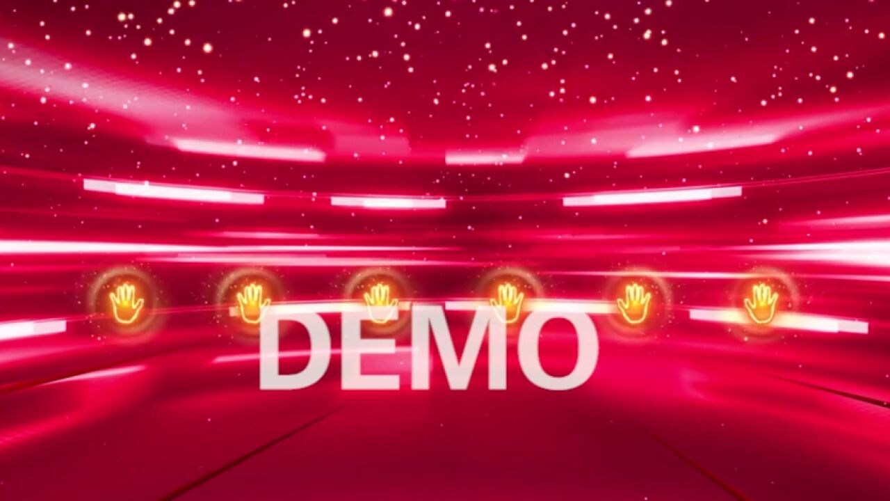 商场活动开场启动仪式led背景视频震撼红色启动仪式视频