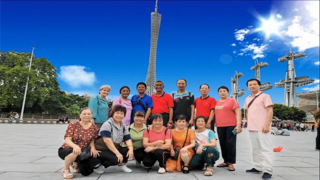 池会长带领大家看天下美景