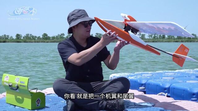 航模测评 | 浮筒翻身变飞机,翌烁新品闪28蒙绢木质水机