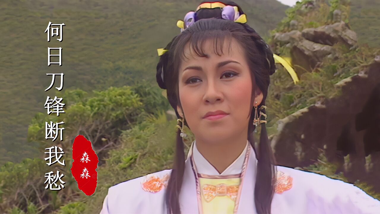 当35岁潘志文遇上34岁森森,85版《天涯明月刀》主题曲,勾起回忆