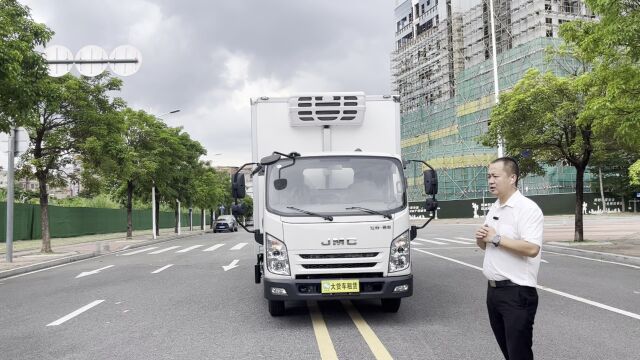 大货车租赁 马庆同 江铃凯运冷藏车 冷链行业推荐