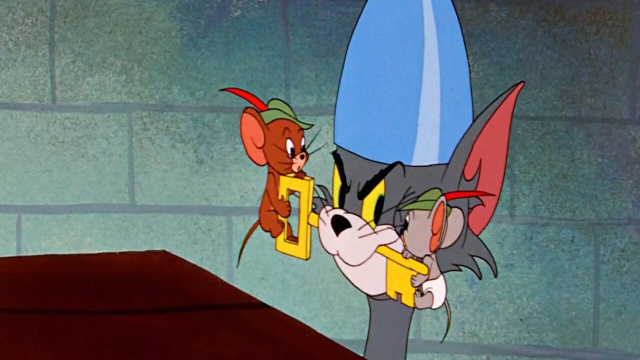 杰瑞与泰菲潜入监狱劫狱,不料遇到汤姆看守!