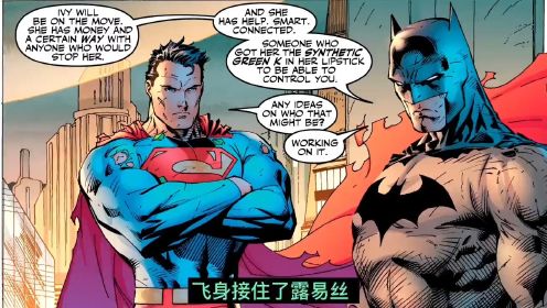 第三集，DC毒藤女，超人沦为打手，蝙蝠侠为爱沦陷，猫女为其献上1000万。