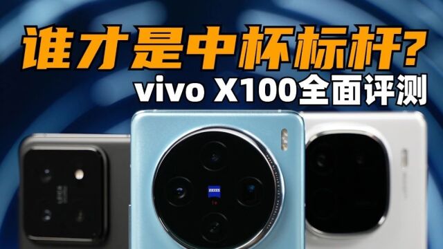 【视频】谁才是中杯标杆?vivo X100全面评测