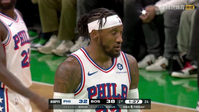 NBA常规赛：76人vs凯尔特人中文解说全场回放