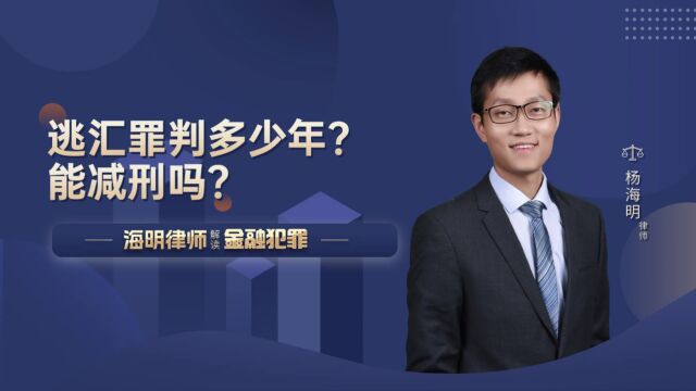 逃汇罪判多少年?能减刑吗?