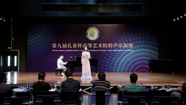 第九届孔雀杯高等艺术院校声乐展演王一淼