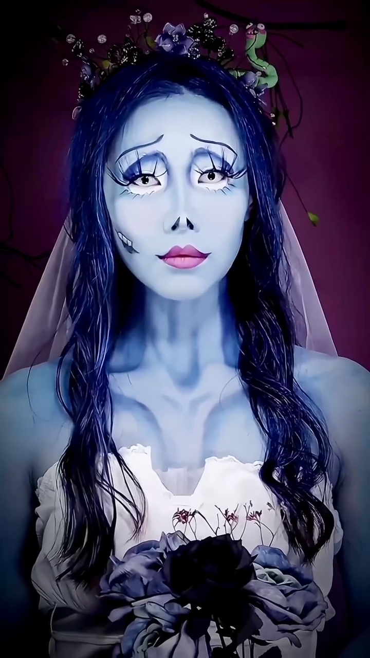 新娘-仿妆 挑战100个反派角色