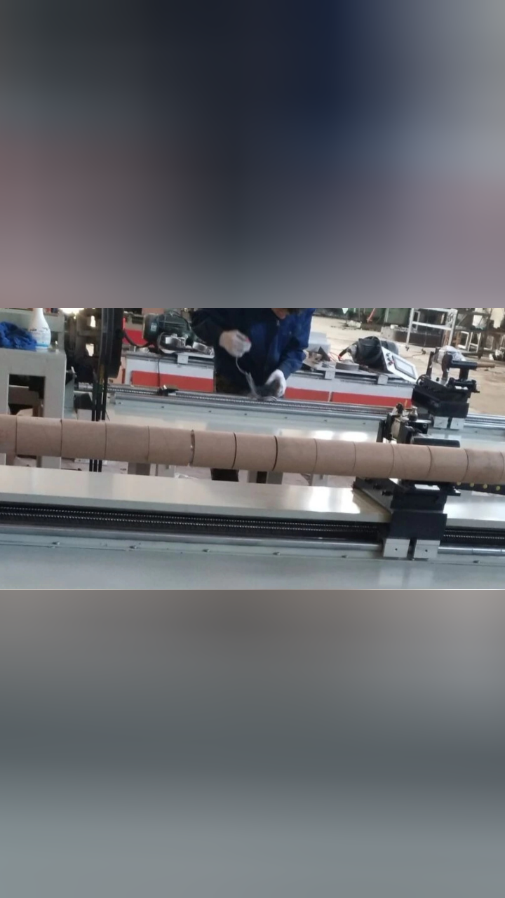 双轴半自动分切机 单轴-1600a 纸管机 纸管接管机性能