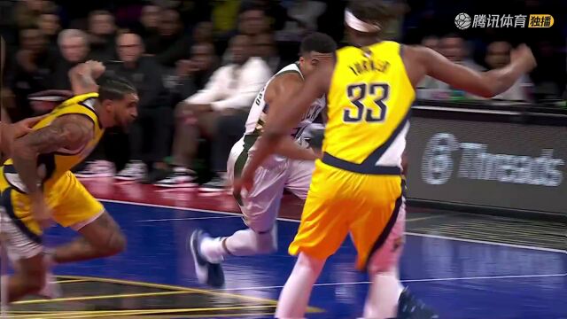NBA季中锦标赛：步行者vs雄鹿中文解说全场回放
