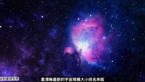 2023最新星球,星系,宇宙規模大小排名,非常震撼 和 漂亮(二)