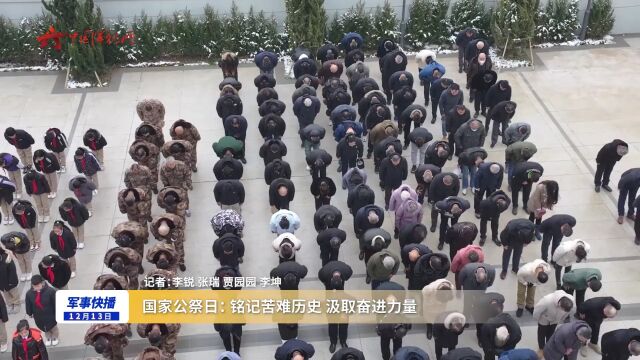 国家公祭日:铭记苦难历史 汲取奋进力量