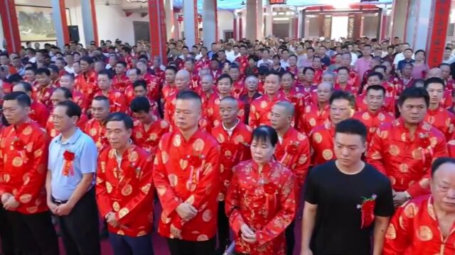 普宁许氏祖祠10周年现场A