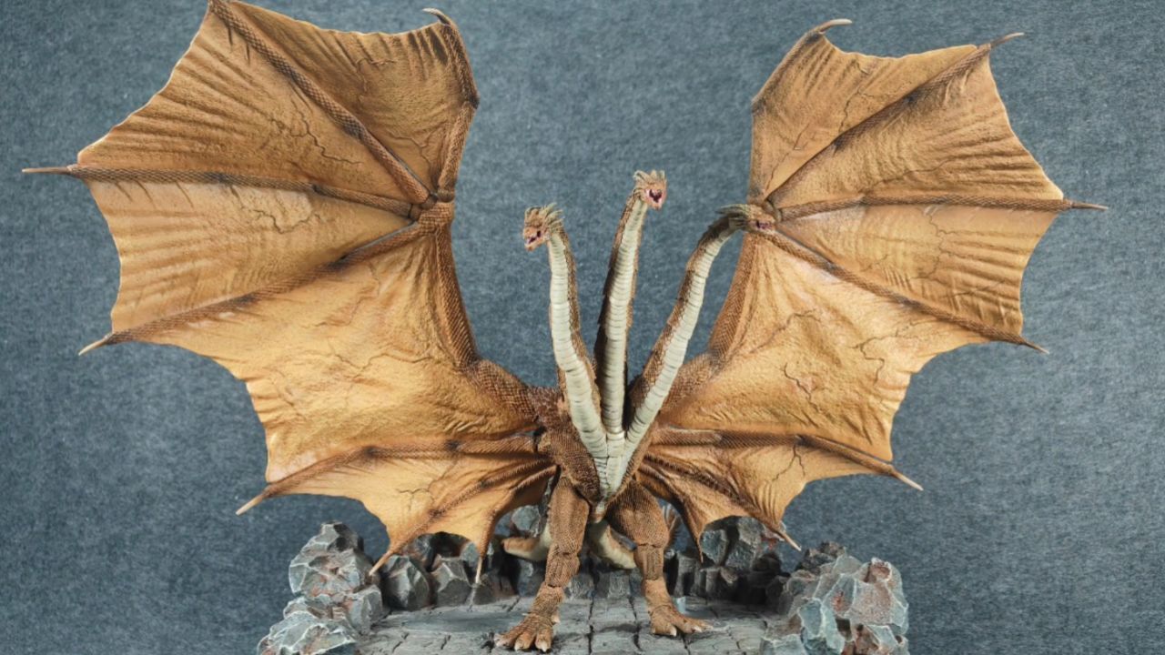 海雅hiya 雕像级可动怪兽 王者 基多拉