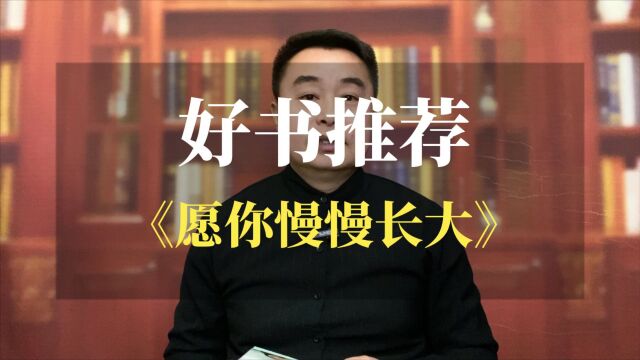 一本让父母和孩子共同成长的书《愿你慢慢长大》:值得一读!