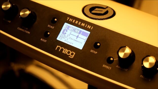 Moog Theremini | 板载设置详解