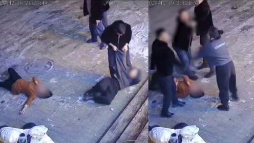 淄博一烧烤店2男子酒后侮辱殴打女店员，还持刀恐吓，警方：刑拘