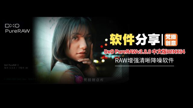 DxO PureRAW v3.8.0 中文版WINX64