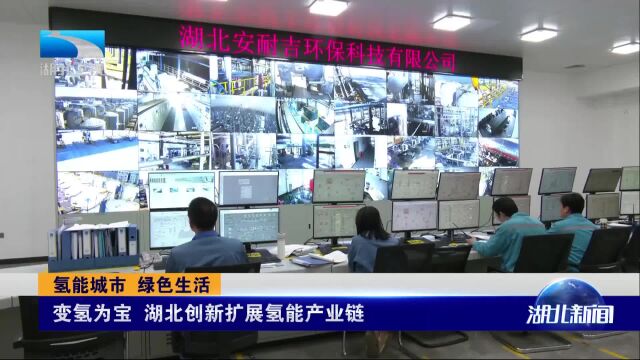 氢能城市 绿色生活 变氢为宝 湖北创新扩展氢能产业链