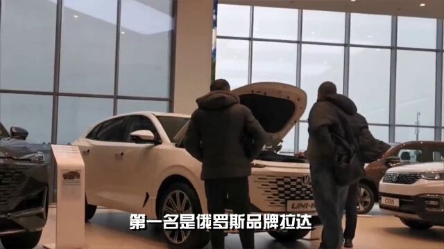 2023年俄罗斯销量前十中国品牌占六席,中国汽车成新宠!