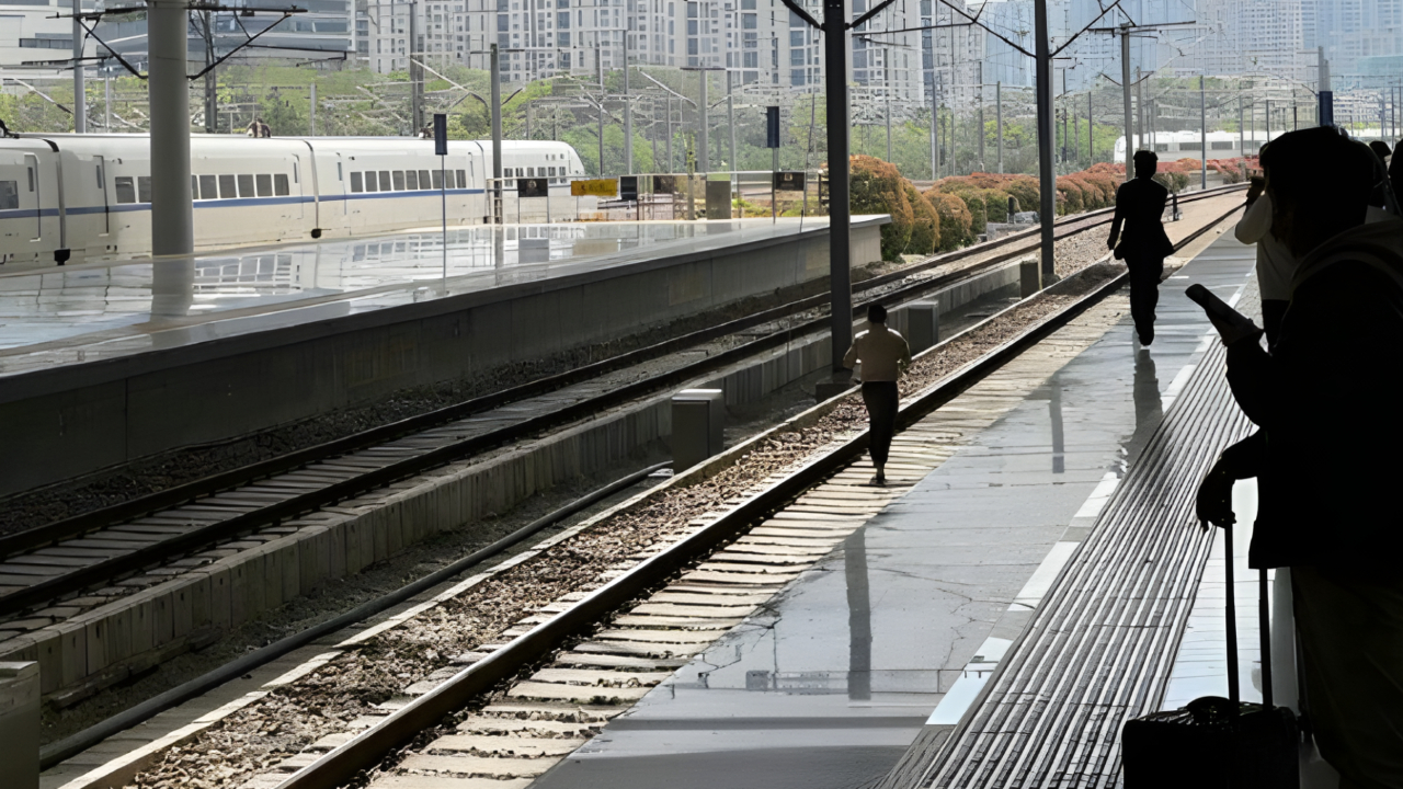 杭州东站一旅客跳入股道:进站列车紧急制动发生刮蹭,警方介入