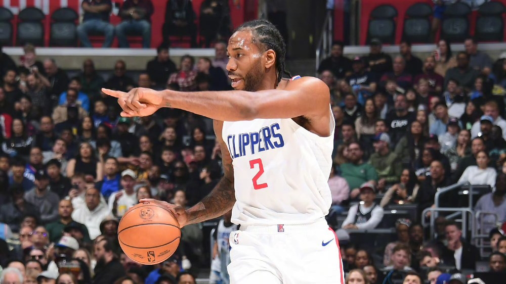 莱昂纳德空接炸筐!徐静雨:快船实力如同掘金 独行侠比