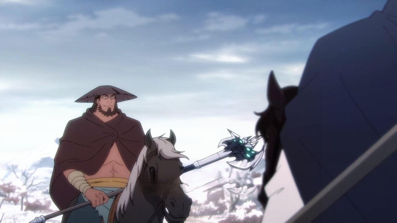 程大雷支援黑石城士兵对战北戎人