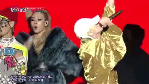 SBS歌谣大战BigbangGD+CL+BewhY +Okasian《百万元》