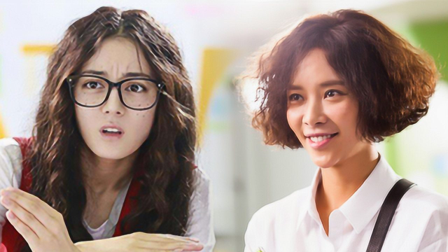 迪丽热巴扮丑角也美!《她很漂亮》韩版女主前后期反差大