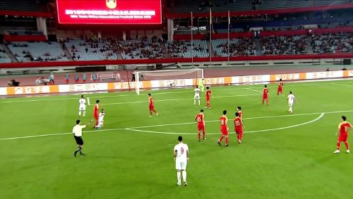 【原声】2018足球友谊赛：中国男足vs叙利亚男足 上半场