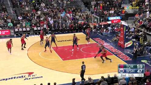 《NBA全场集锦》【原声】猛龙140-138奇才 莱昂纳德41＋11双加时险胜