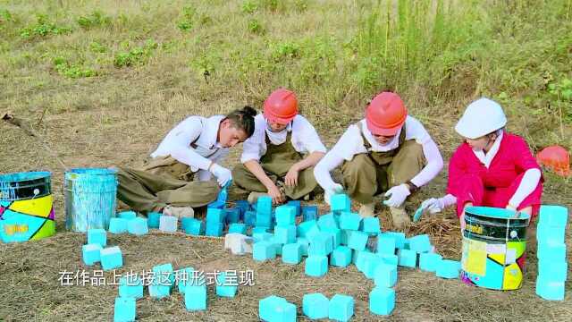 立意环保,集体作品《平衡》完美还原丹江口水库