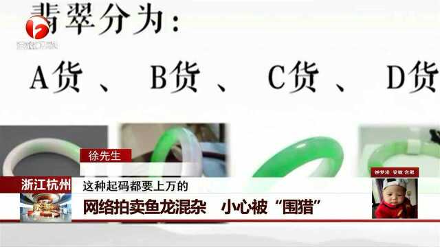 网络拍卖鱼龙混杂 小心被“围猎”