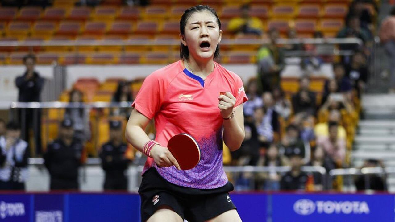 女单巅峰对决刀光剑影 陈梦丁宁相持令人窒息