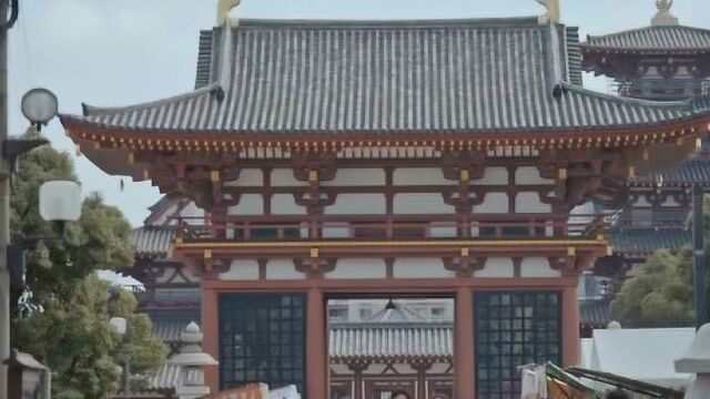 日本最古老的官家寺院四天王寺 日本人将它“修旧如新”