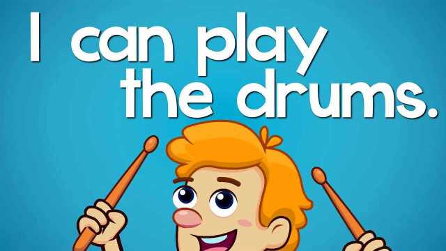 Can You Play The Drums Learn Body Parts