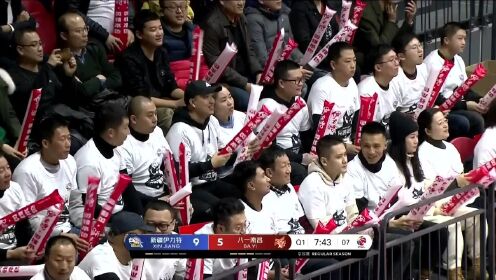 《CBA全场集锦》【得分】优势太明显 周琦背打付豪勾手命中还造犯规
