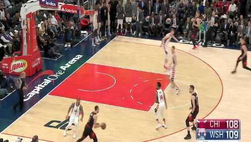 《NBA全场集锦》【原声】公牛110-109奇才 拉文连线卡特加时赛绝杀奇才