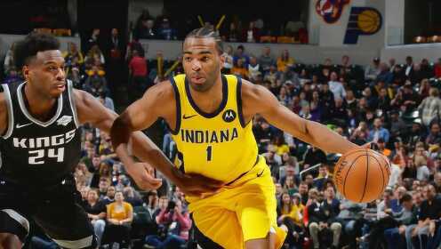 《NBA全场集锦》【原声】国王105-119步行者 步行者7人得分上双主场轻松奏凯