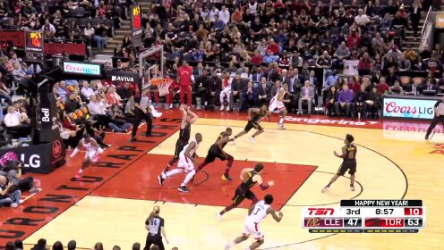 《NBA全场集锦》【原声】骑士97-117猛龙 洛瑞24+8携队六人得分上双轻松取胜